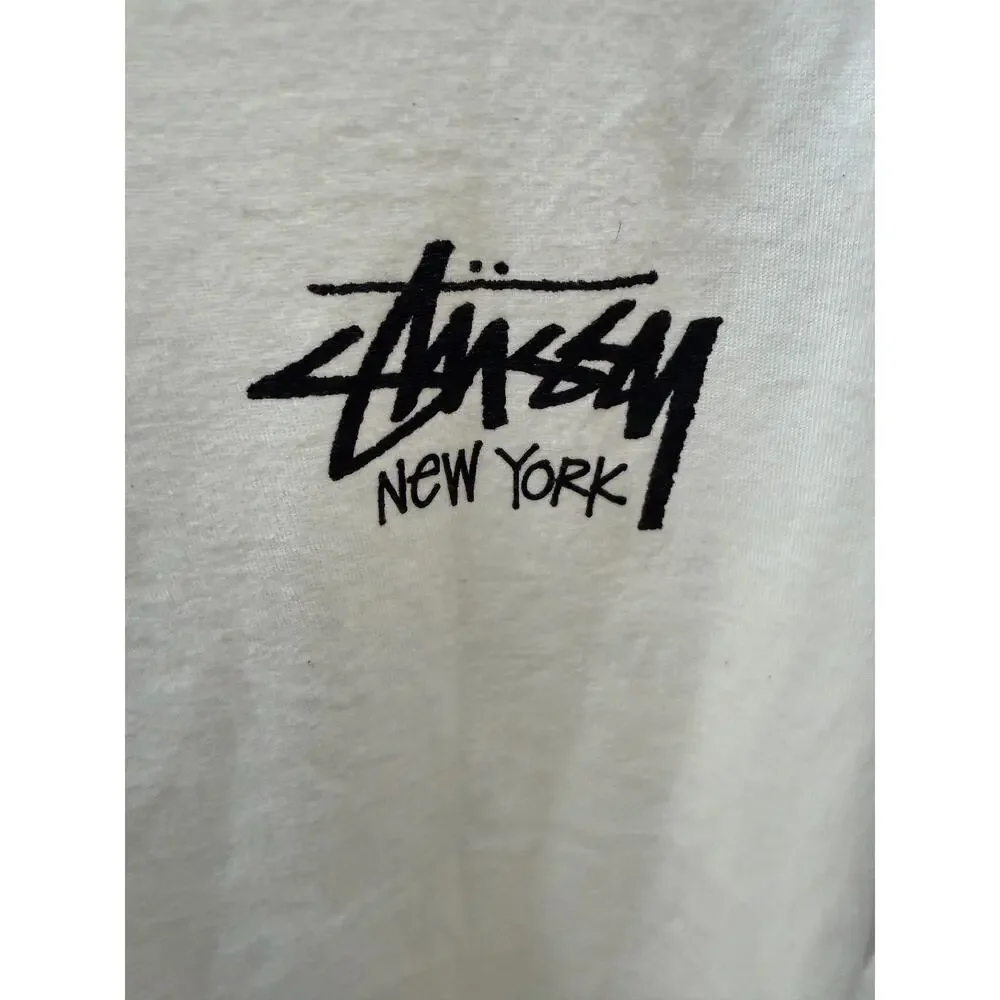 Stüssy Honolulu Chapter Tank Top Teal Blue XXL Cut Tag NWOT Hawaii Logo